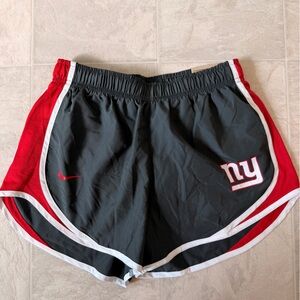 Nike Women's Black and Red Athletic Shorts